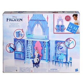 Foto 4 | Castle Playset Disney Frozen 2 Elsa's Fold And Go Ice Palace - Venta Internacional.