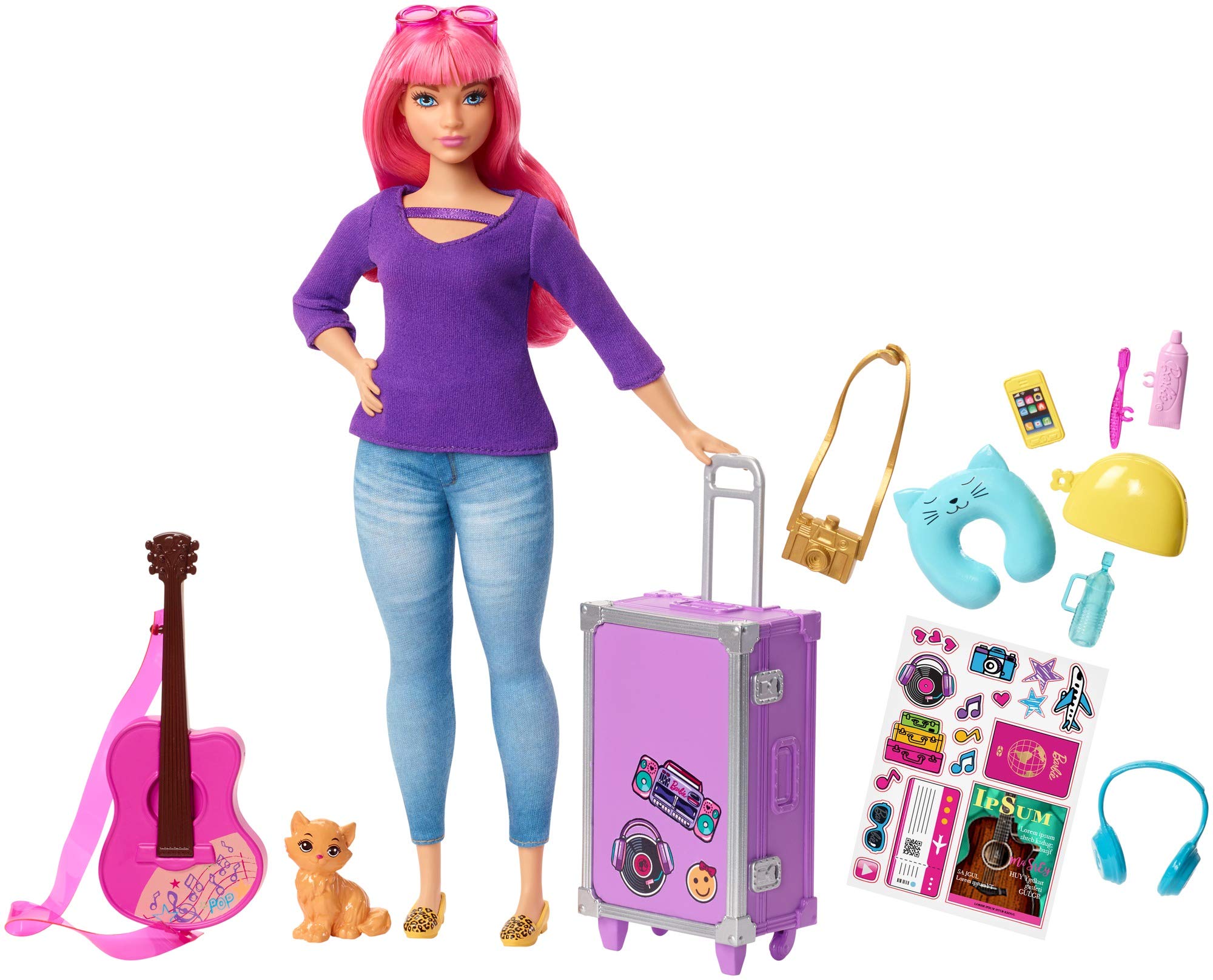 Foto 2 pulgar | Muñeca Toy Barbie Dreamhouse Adventures Con Set De Viaje Daisy - Venta Internacional.