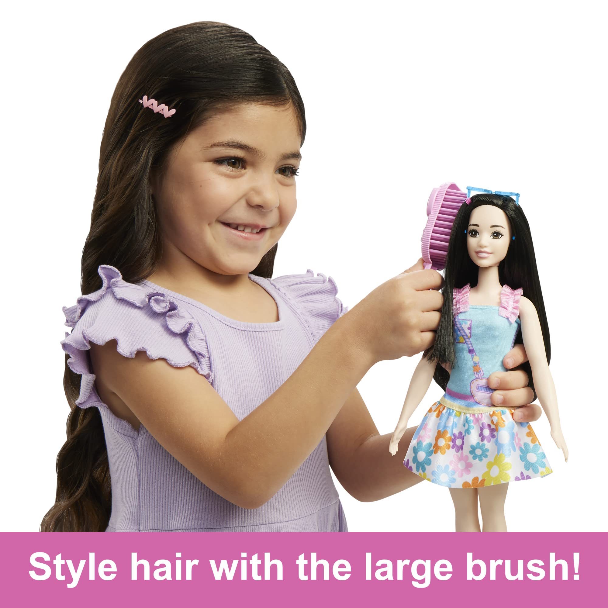 Foto 4 | Muñeca Barbie My First Preschool Renee Con Accesorios De 34 Cm - Venta Internacional.