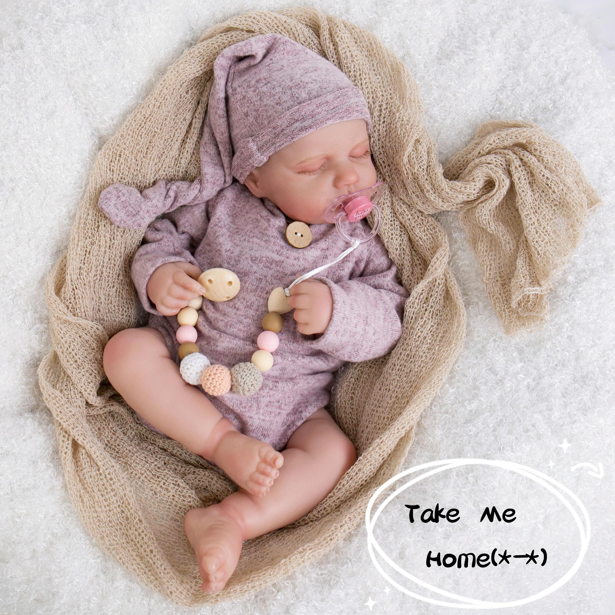 Foto 8 pulgar | Muñeca Reborn Aori Realista, Realista, 50 Cm, Para Niña Dormida - Venta Internacional.