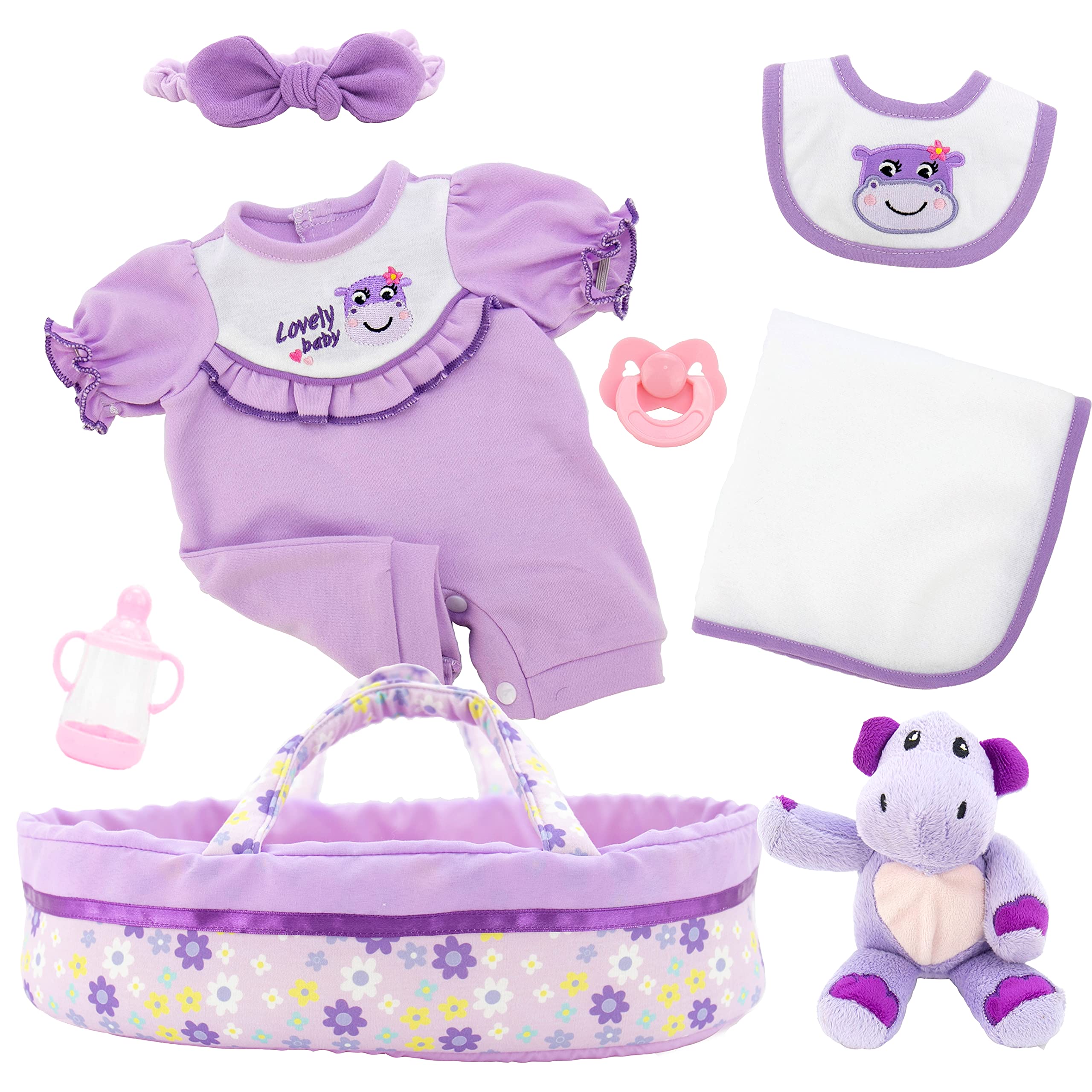 Foto 7 pulgar | Muñeca Reborn Aori Negra De 45 Cm Con Accesorios, 3 Libras - Venta Internacional.