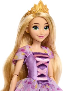 Foto 2 | Muñeca De Moda Mattel, Princesa Disney, Cumpleaños, Rapunzel, 28 Cm - Venta Internacional.