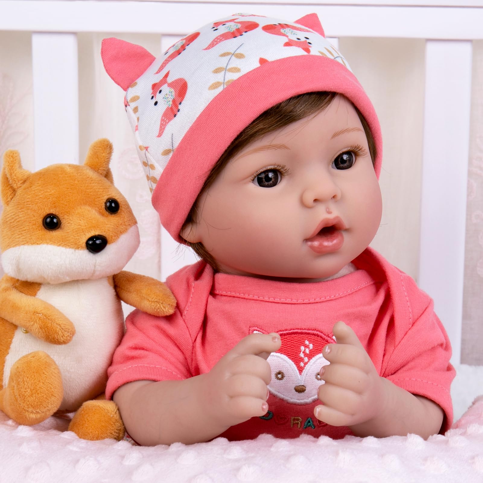 Foto 3 pulgar | Muñeca Reborn Aori Realista Para Niña Recién Nacida, 45 Cm - Venta Internacional.