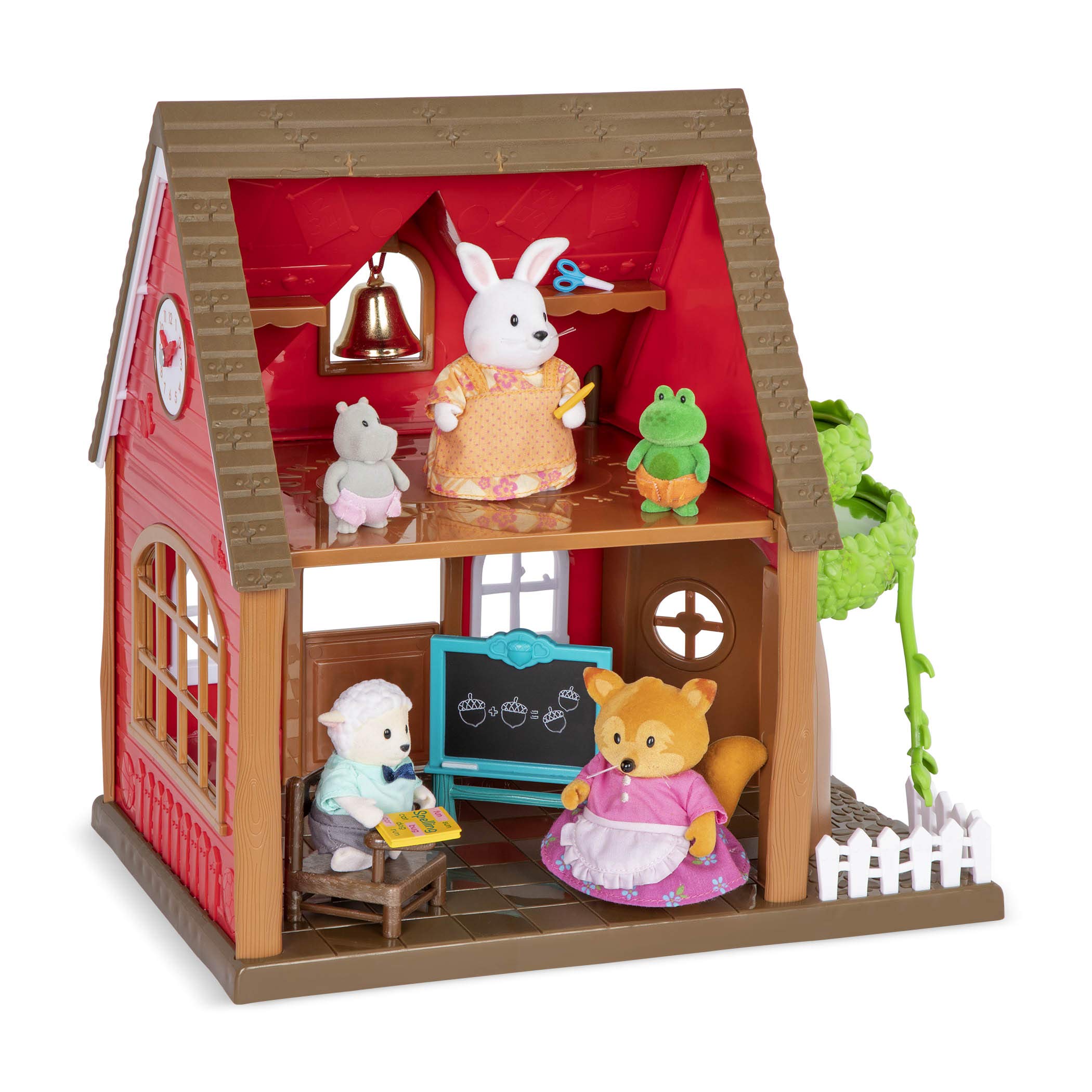 Foto 3 pulgar | Set De Juego Para Casas De Muñecas Li'l Woodzeez Woodland Schoolhouse Con 1 Muñeca - Venta Internacional.