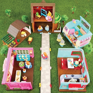 Foto 5 | Set De Juego Para Casas De Muñecas Li'l Woodzeez Woodland Schoolhouse Con 1 Muñeca - Venta Internacional.