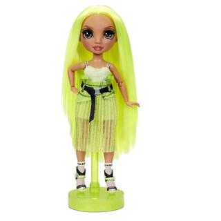 Foto 3 | Muñeca Moderna Rainbow High Karma Nichols, Verde Neón, Con Atuendos - Venta Internacional.