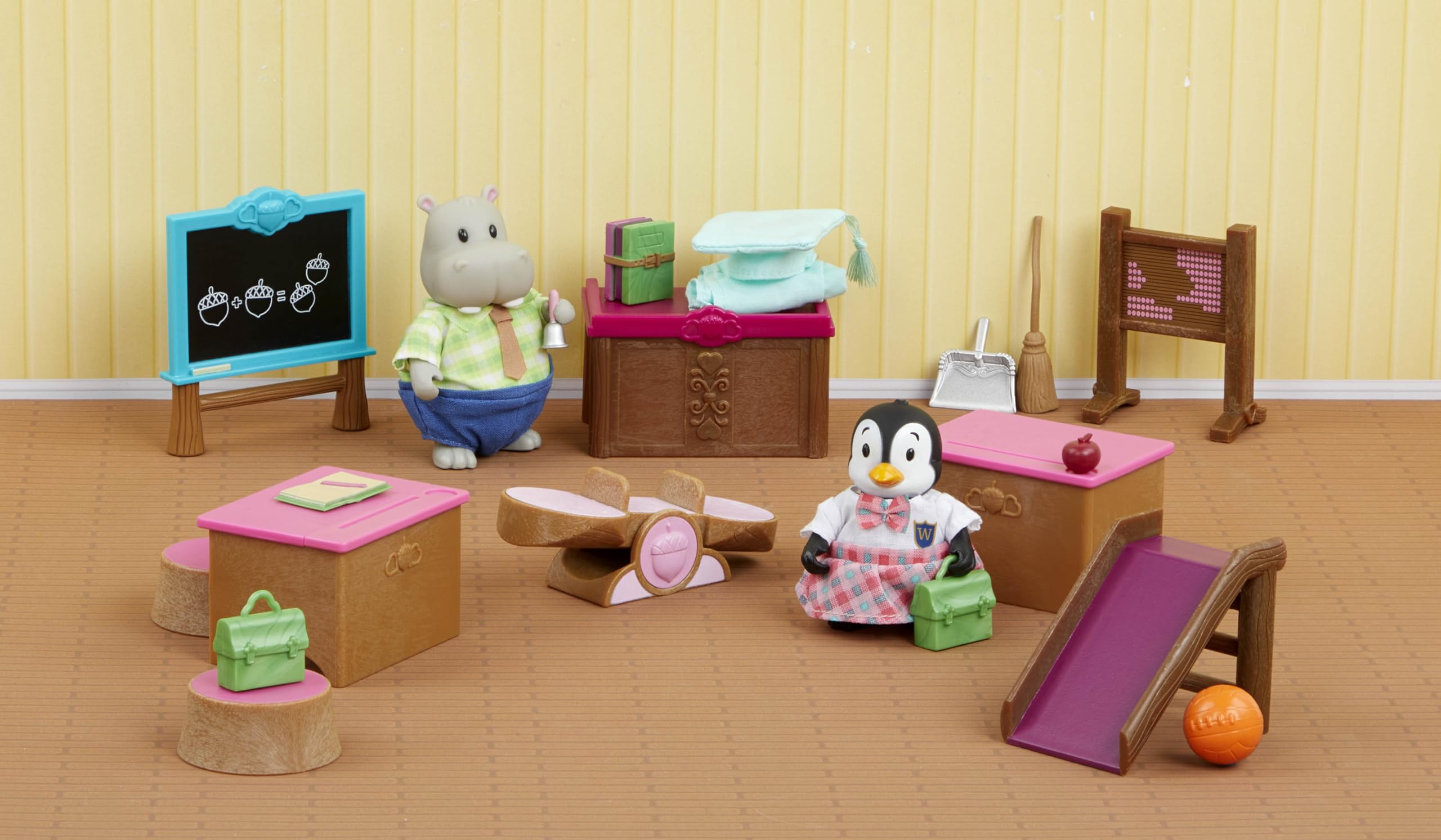 Foto 6 pulgar | Set De Juego Lil Woodzeez Classroom & Playground Con 2 Muñecas 3+ - Venta Internacional.