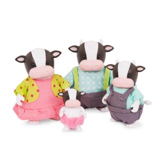 Foto 2 | Toy Li'l Woodzeez La Familia De Vacas Moosicalmoo Con Libro De Cuentos - Venta Internacional.