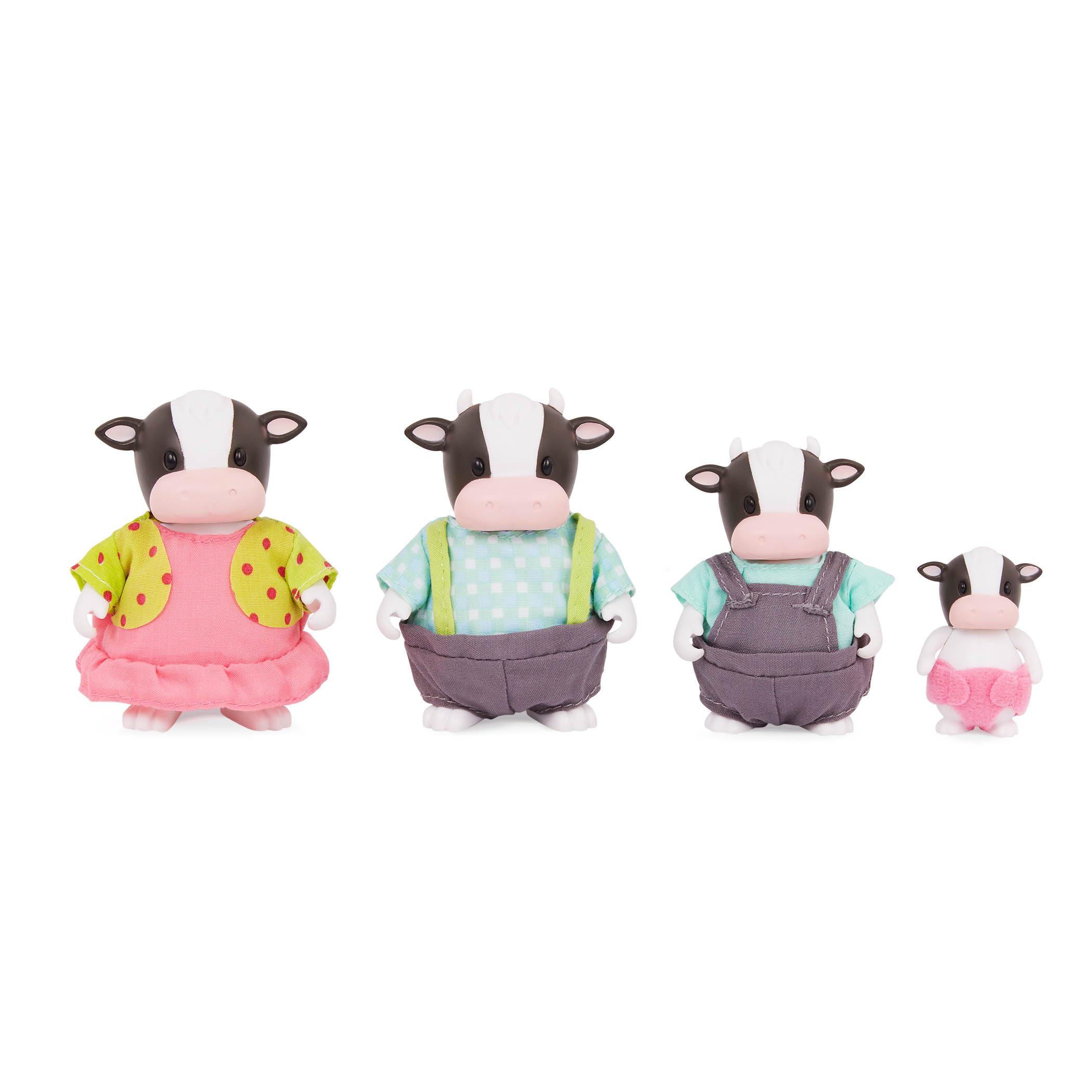 Foto 4 pulgar | Toy Li'l Woodzeez La Familia De Vacas Moosicalmoo Con Libro De Cuentos - Venta Internacional.