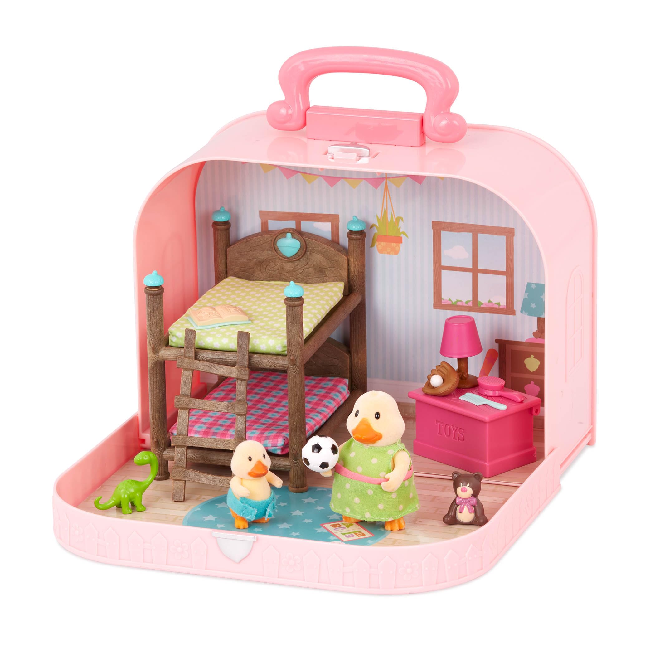 Foto 3 pulgar | Maleta De Viaje Playset Li'l Woodzeez Para Literas A Partir De 3 Años - Venta Internacional.