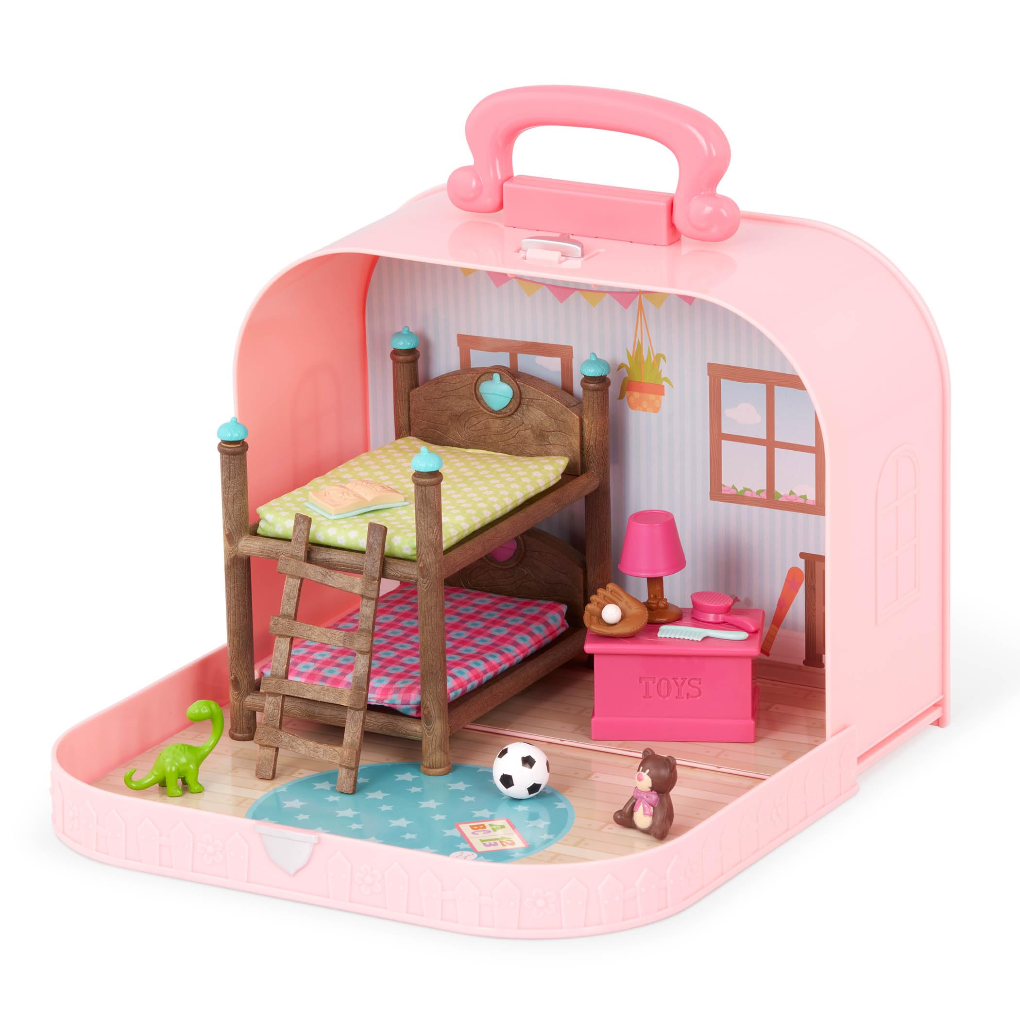 Foto 4 pulgar | Maleta De Viaje Playset Li'l Woodzeez Para Literas A Partir De 3 Años - Venta Internacional.