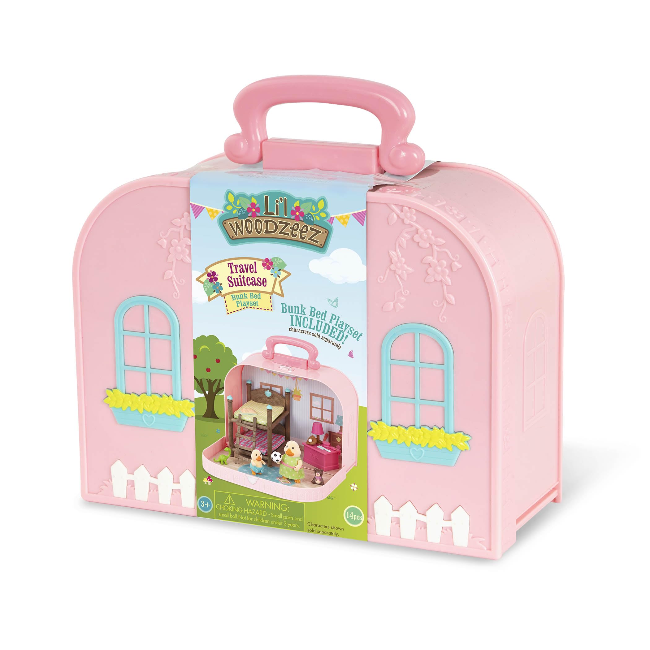 Foto 8 pulgar | Maleta De Viaje Playset Li'l Woodzeez Para Literas A Partir De 3 Años - Venta Internacional.
