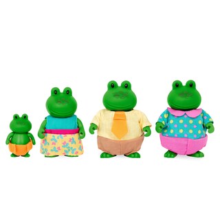 Foto 4 | Toy Li'l Woodzeez La Familia De Ranas Croakalily Con Libro De Cuentos - Venta Internacional.