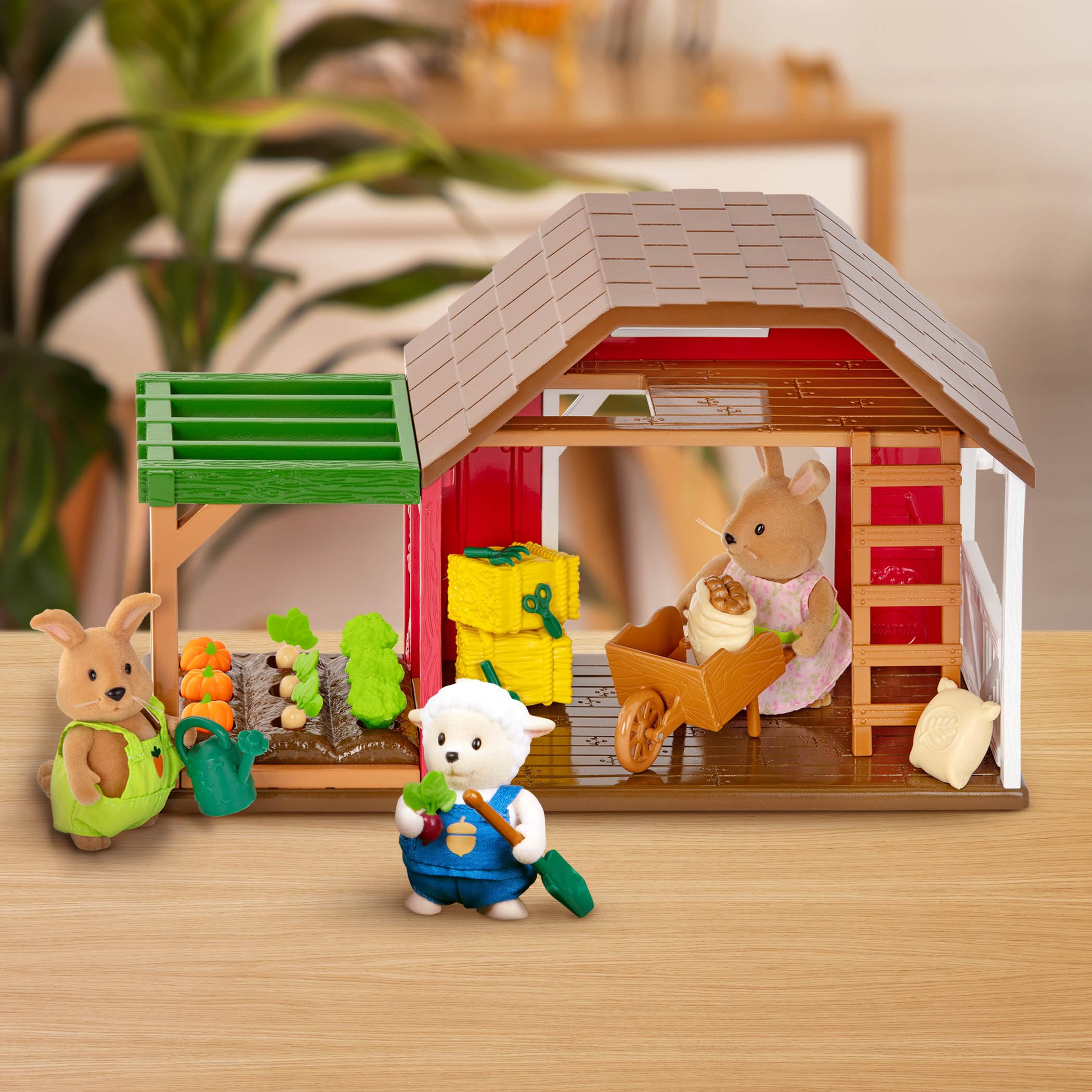 Foto 3 pulgar | Set Farm Playset Li'l Woodzeez Happy Harvest Con 20 Unidades A Partir De 3 Años - Venta Internacional.