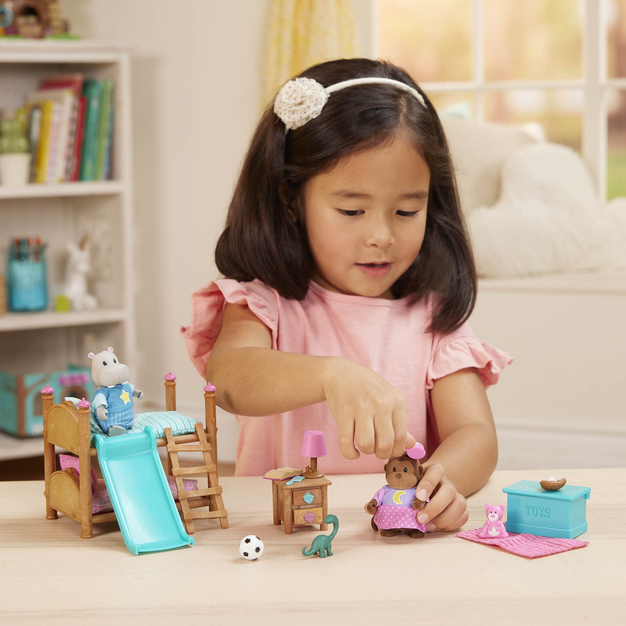 Foto 2 | Juego De Litera Lil Woodzeez De Dollhouse Furniture Para Dormitorio, 3 O Más - Venta Internacional.