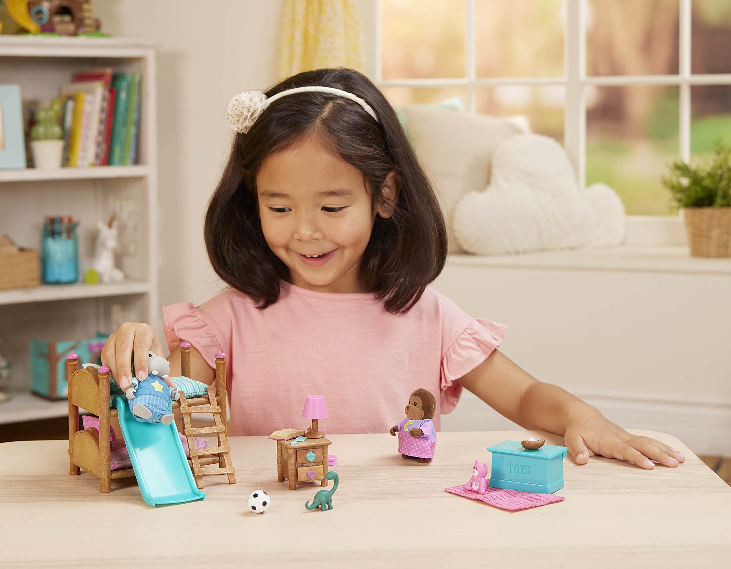 Foto 4 pulgar | Juego De Litera Lil Woodzeez De Dollhouse Furniture Para Dormitorio, 3 O Más - Venta Internacional.