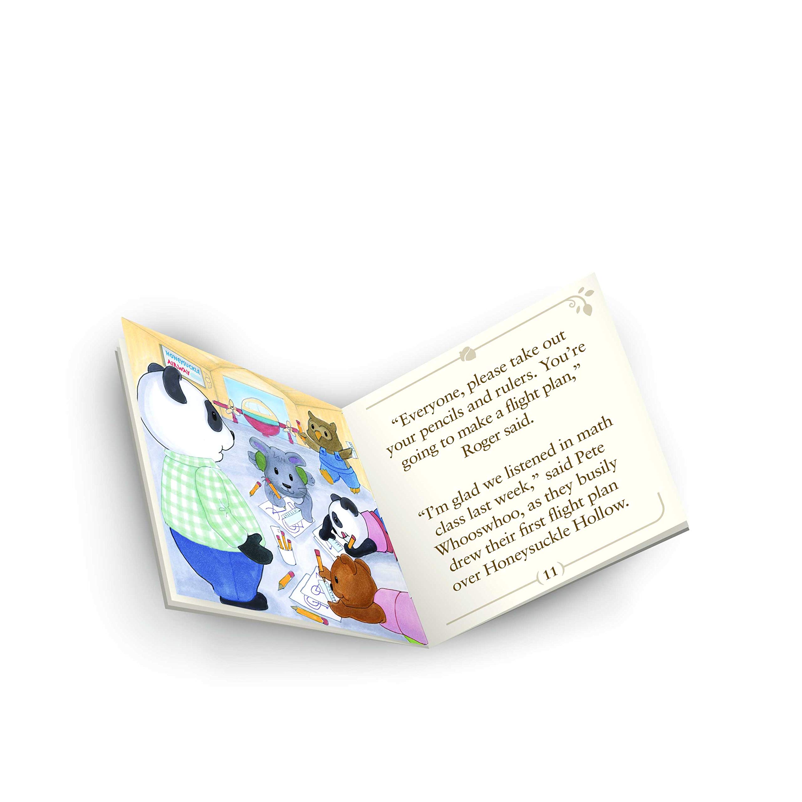 Foto 4 pulgar | Toy Li'l Woodzeez La Familia Skyhopper Panda Con Libro De Cuentos - Venta Internacional.