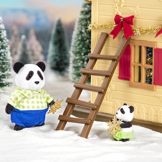 Foto 4 | Toy Li'l Woodzeez La Familia Skyhopper Panda Con Libro De Cuentos - Venta Internacional.