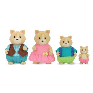 Foto 2 | Juego De Juguetes Li'l Woodzeez Cat Family Whiskerelli Con Libro De Cuentos, 5 Piezas - Venta Internacional.