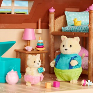 Foto 6 | Juego De Juguetes Li'l Woodzeez Cat Family Whiskerelli Con Libro De Cuentos, 5 Piezas - Venta Internacional.