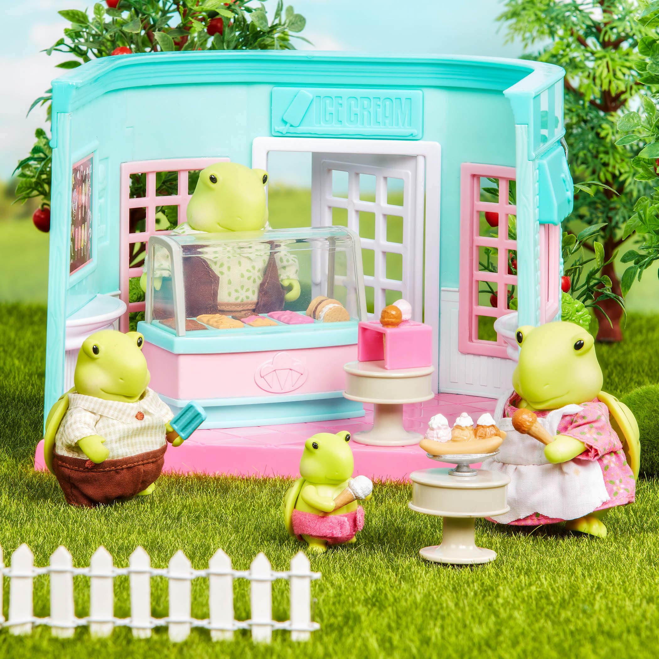 Foto 4 pulgar | Dollhouse Playset Li'l Woodzeez Recoge Y Espolvorea Helado - Venta Internacional.