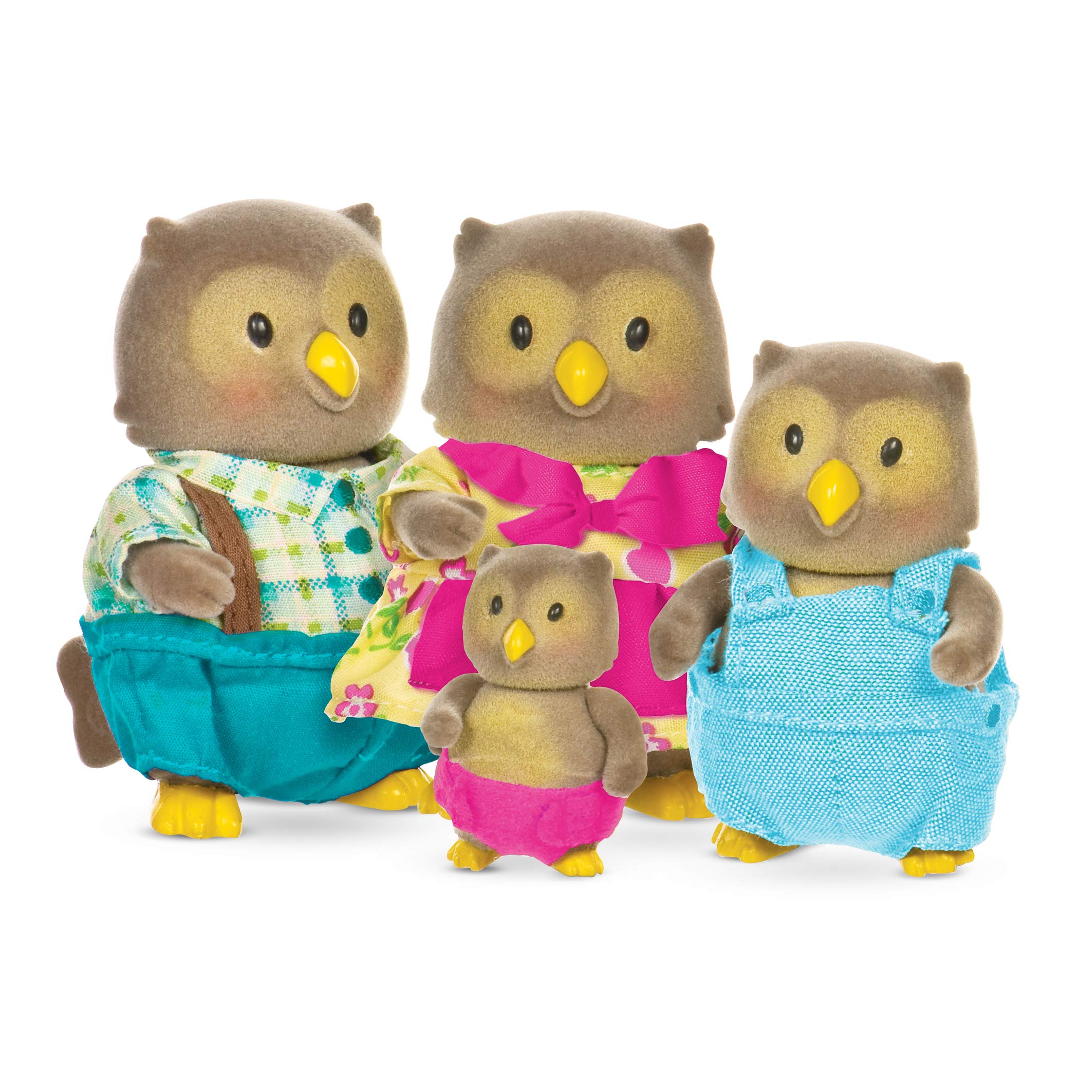 Foto 3 pulgar | Set De Juguetes Li'l Woodzeez Owl Family Whooswhoo Owls Con Libro De Cuentos - Venta Internacional.