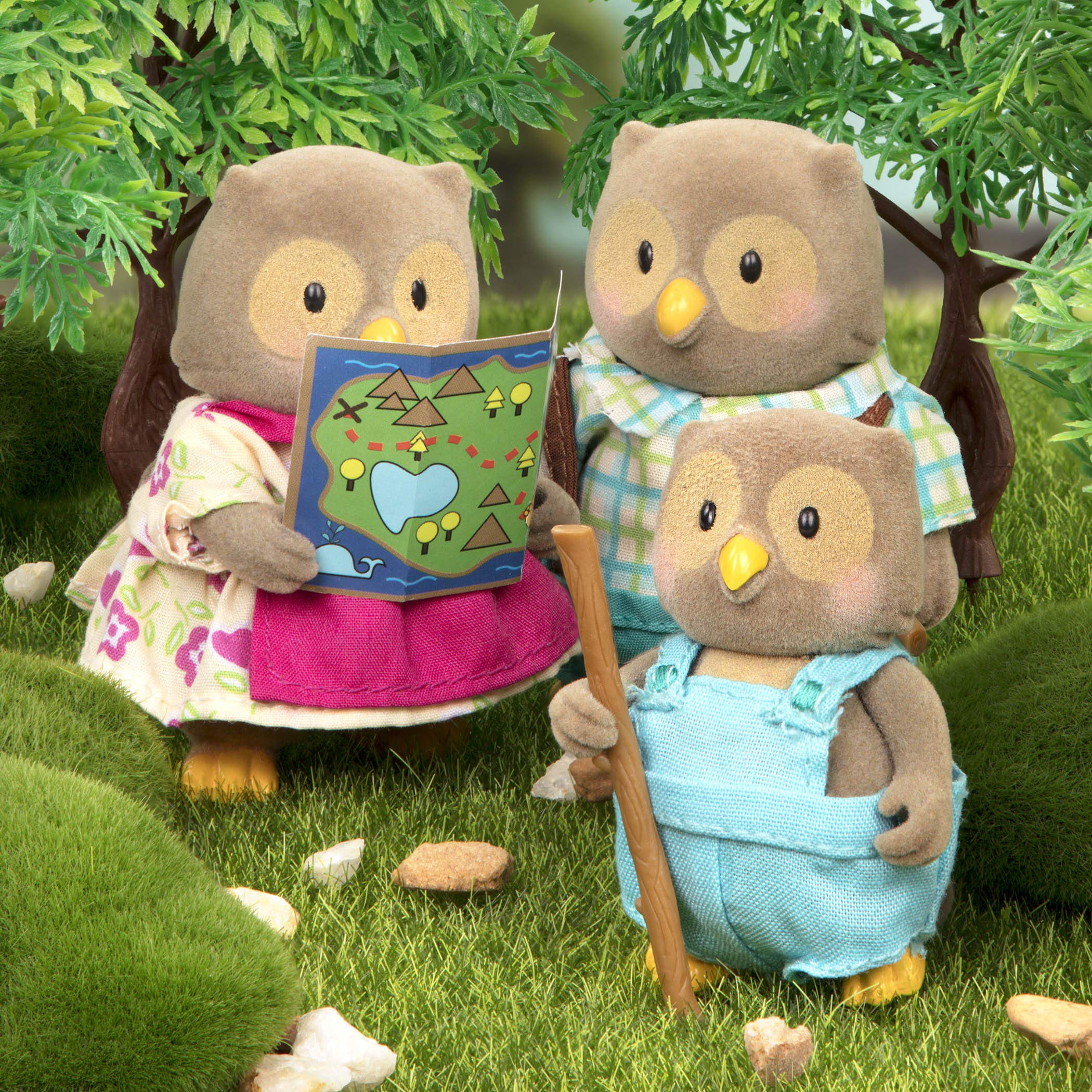 Foto 6 pulgar | Set De Juguetes Li'l Woodzeez Owl Family Whooswhoo Owls Con Libro De Cuentos - Venta Internacional.