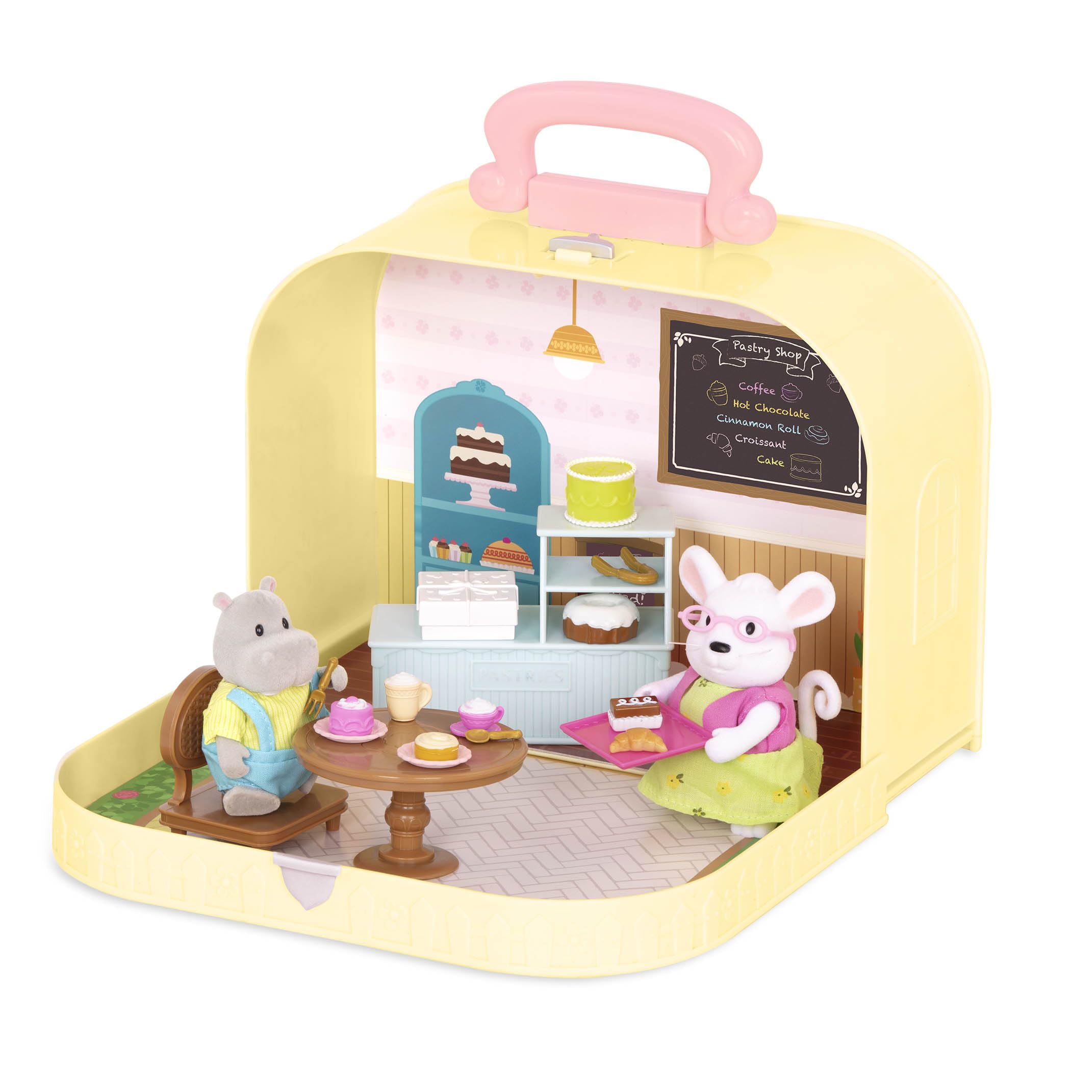 Foto 5 pulgar | Pastelería Playset Li'l Woodzeez Con Maleta De Viaje Para Más De 3 Años - Venta Internacional.