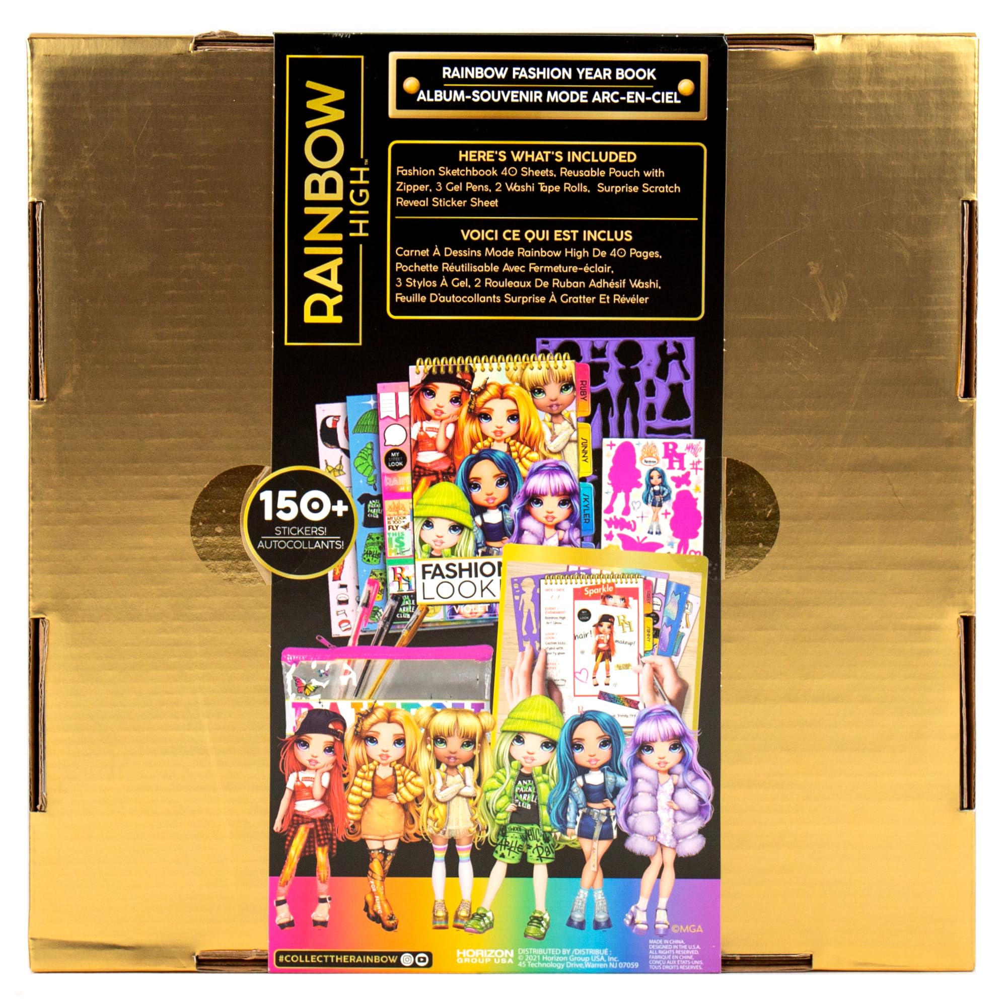 Foto 6 | Fashion Runway Rainbow High Con 6 Muñecas Troqueladas Y Más De 100 Unidades. - Venta Internacional.