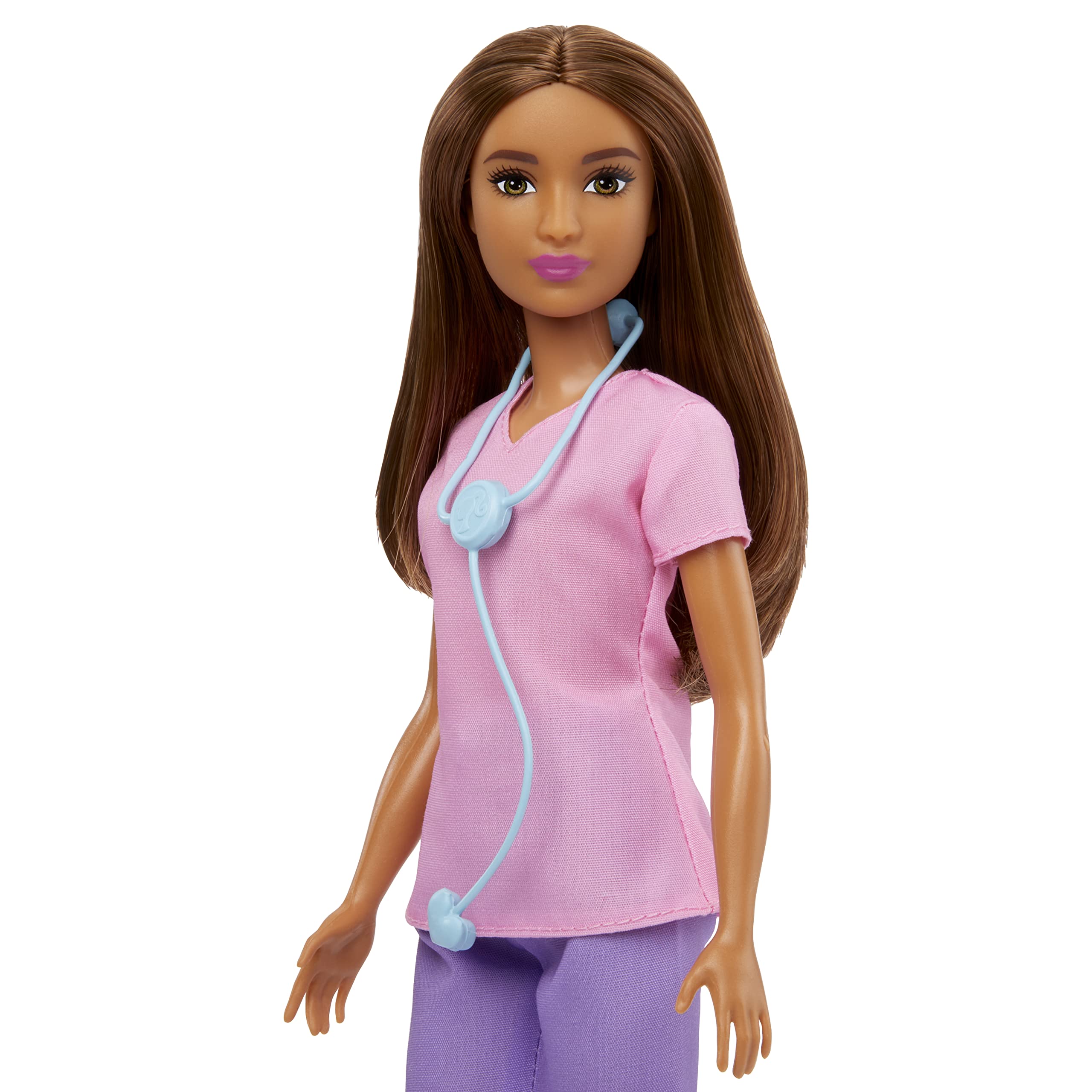 Foto 3 pulgar | Muñeca Moderna Barbie Professional Doctor Con Estetoscopio - Venta Internacional.