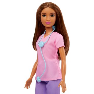 Foto 2 | Muñeca Moderna Barbie Professional Doctor Con Estetoscopio - Venta Internacional.