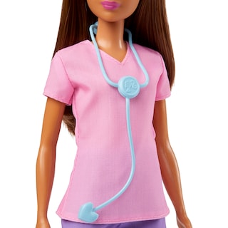 Foto 4 | Muñeca Moderna Barbie Professional Doctor Con Estetoscopio - Venta Internacional.