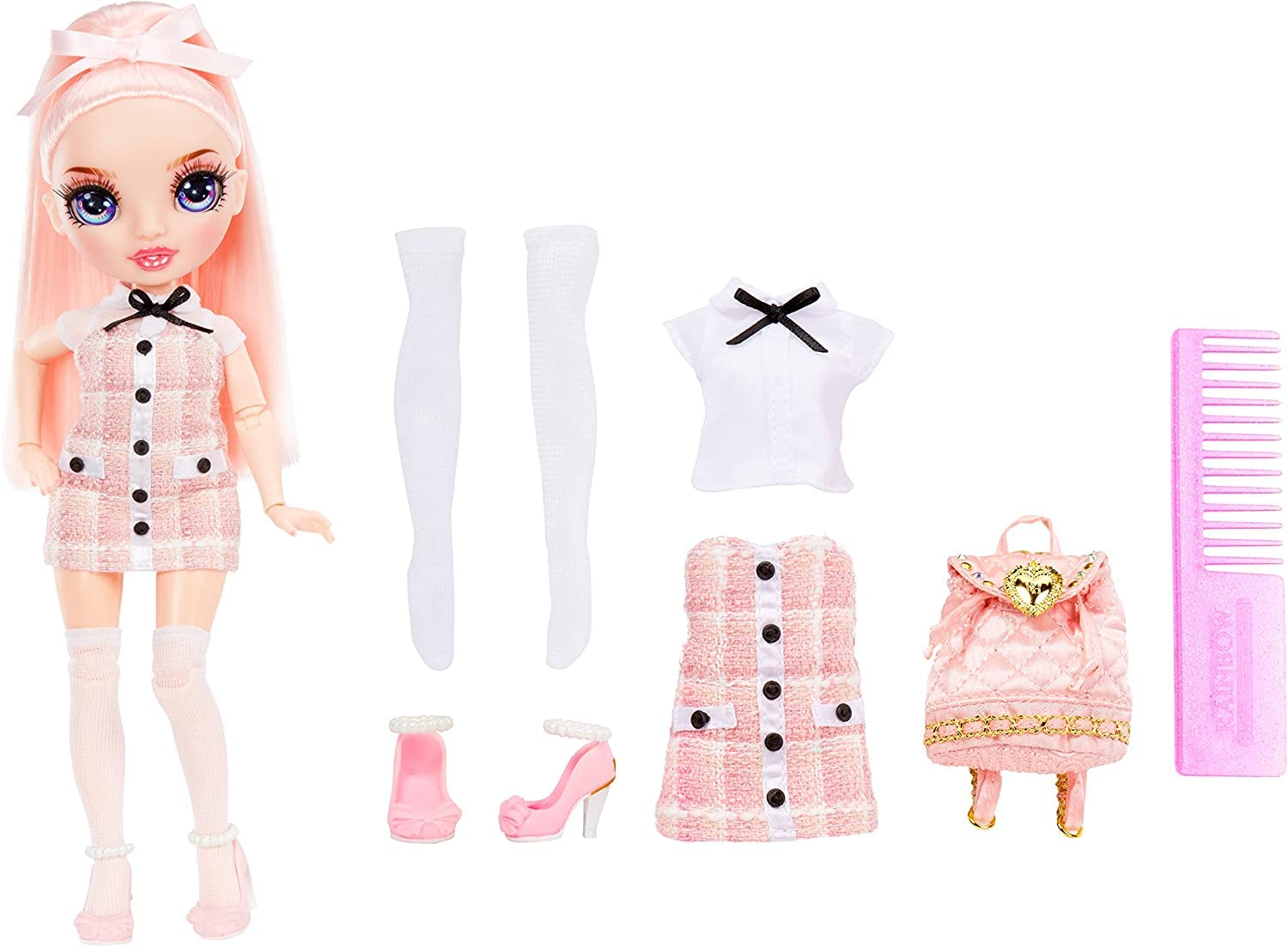 Foto 3 pulgar | Muñeca De Moda Rainbow High Jr High Serie 2 Bella Parker-9 - Venta Internacional.