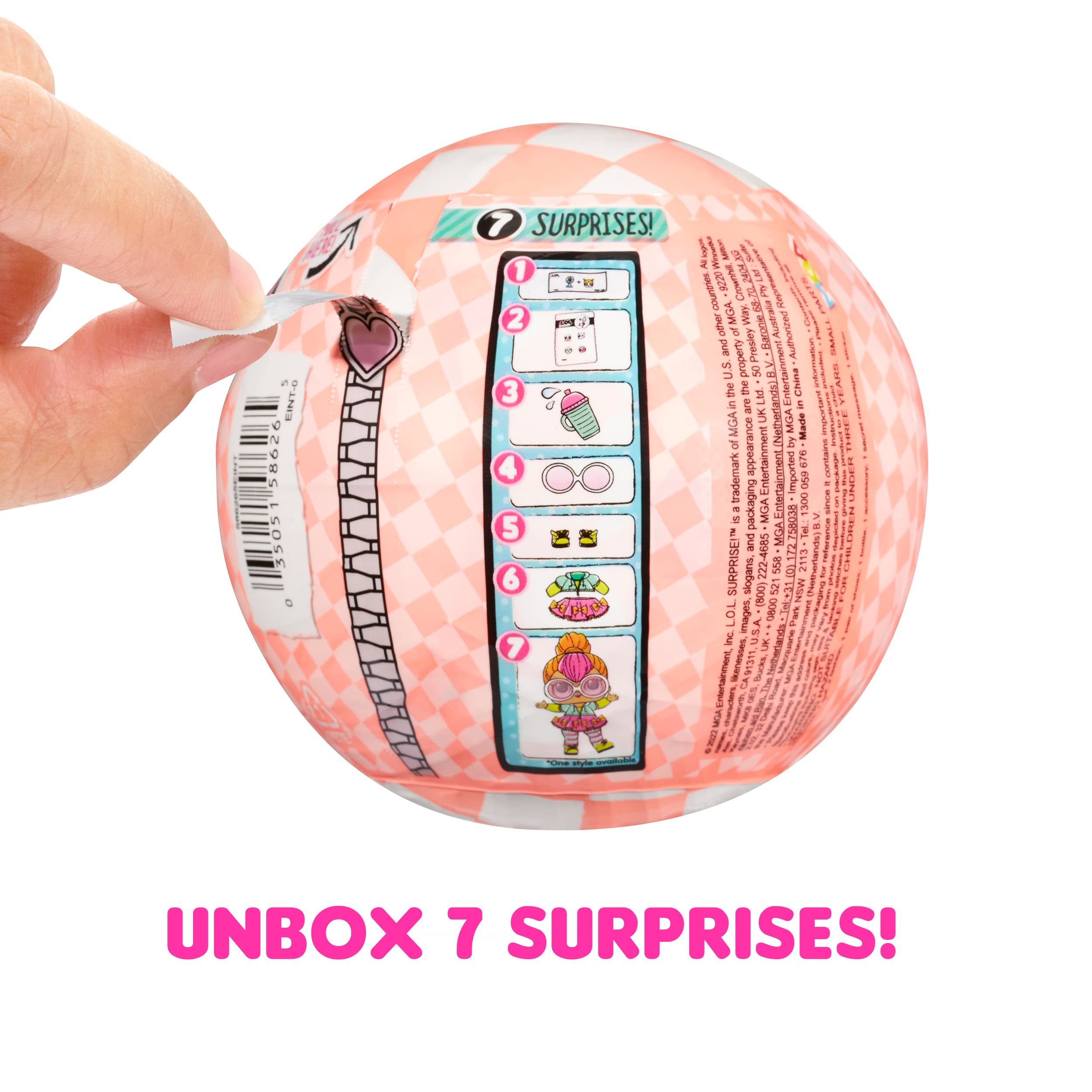 Foto 4 pulgar | Muñeca Coleccionable L.o.l. ¡sorpresa! 707 Neon Qt Con 7 Sorpresas - Venta Internacional.