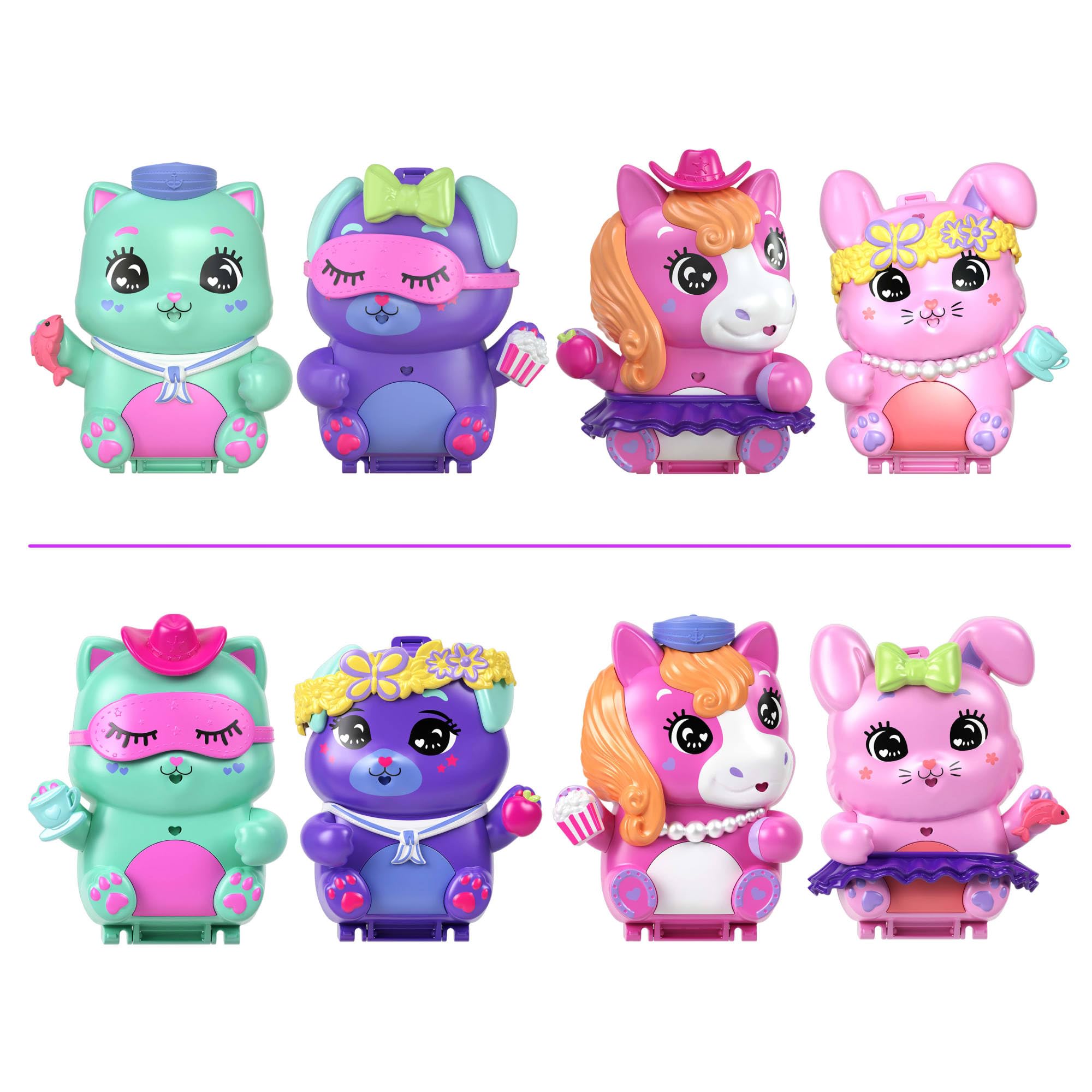 Foto 4 pulgar | Playset Polly Pocket Pony Rodeo Compact Con 1 Micromuñeca - Venta Internacional.