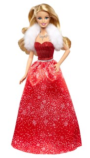 Foto 1 | Muñeca Navideña Barbie 2014 - Venta Internacional.