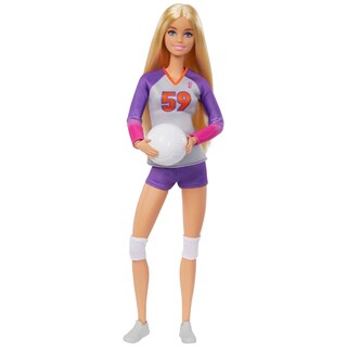 Foto 5 | Muñeca Moderna Barbie Careers, Jugadora De Voleibol Con Accesorios - Venta Internacional.