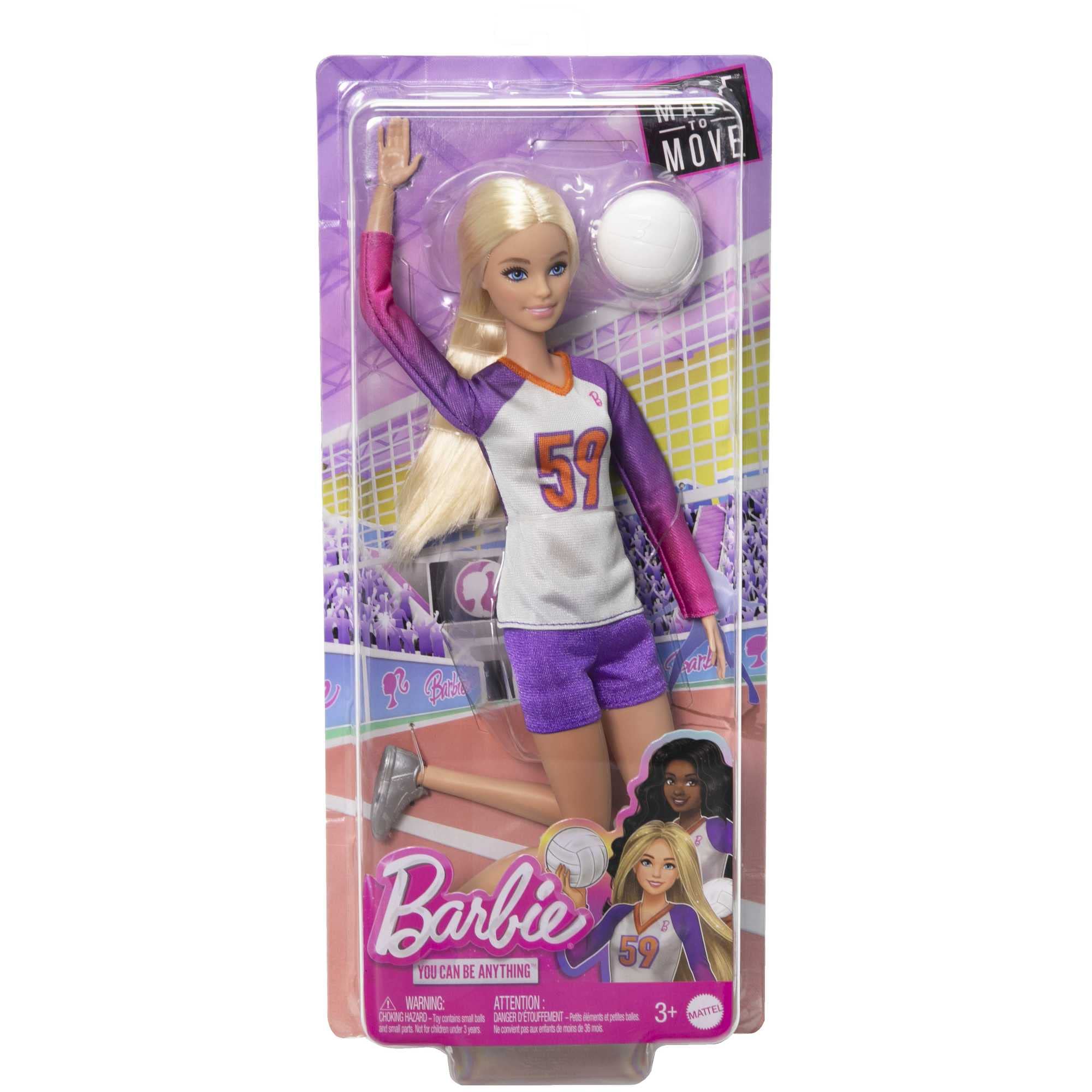 Foto 7 pulgar | Muñeca Moderna Barbie Careers, Jugadora De Voleibol Con Accesorios - Venta Internacional.