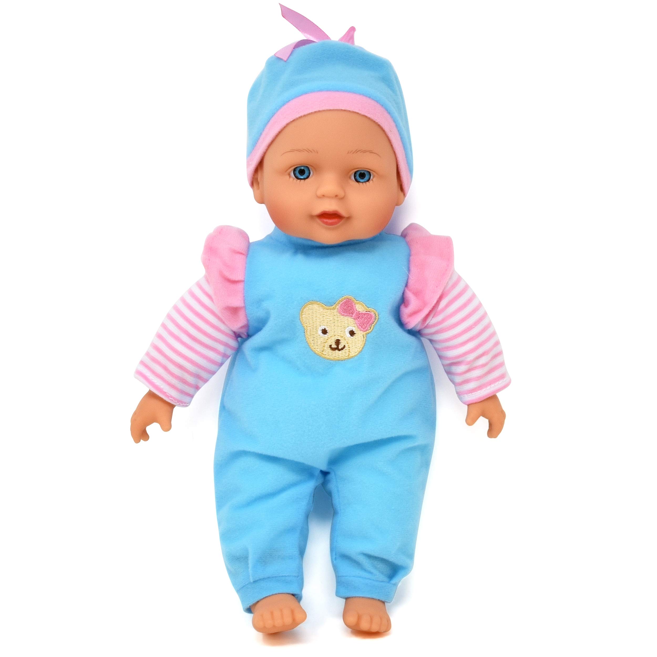 Foto 3 | Baby Dolls To Play 13 Soft Con Soporte Para Mochila, Color Rosa - Venta Internacional.