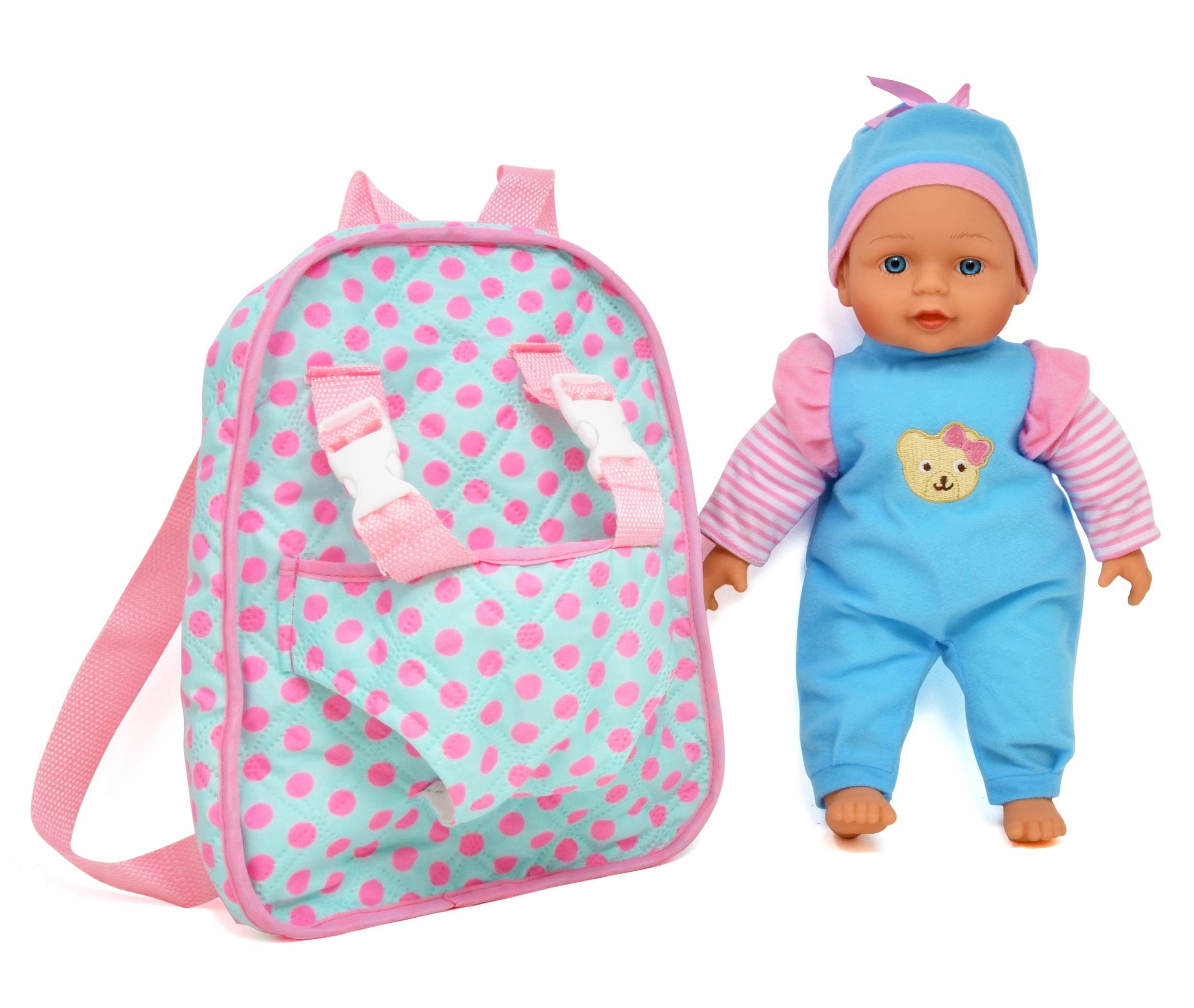 Foto 5 pulgar | Baby Dolls To Play 13 Soft Con Soporte Para Mochila, Color Rosa - Venta Internacional.