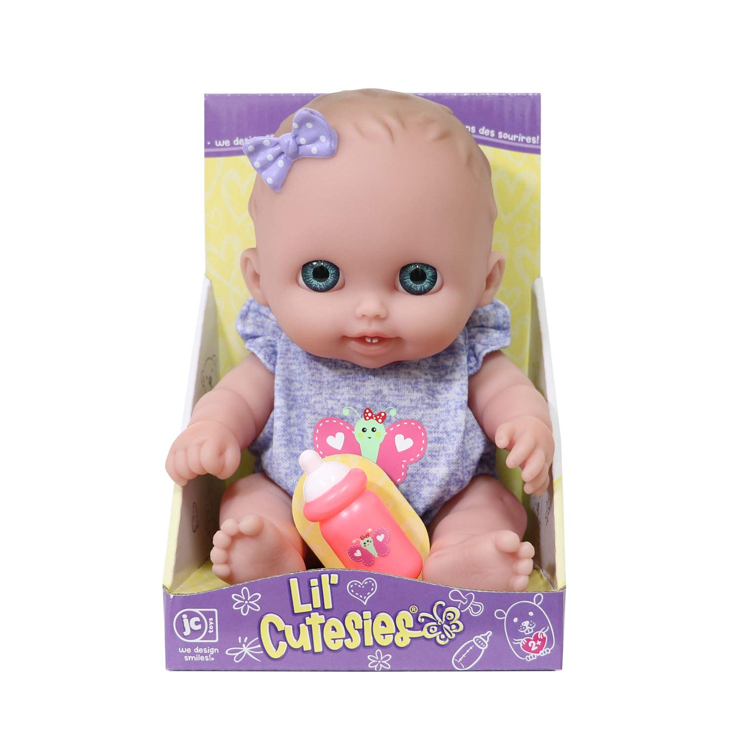 Foto 4 pulgar | Muñeca Jc Toys Lil Cutesies Lulu De 8,5 Cm Con Atuendo Extraíble - Venta Internacional.