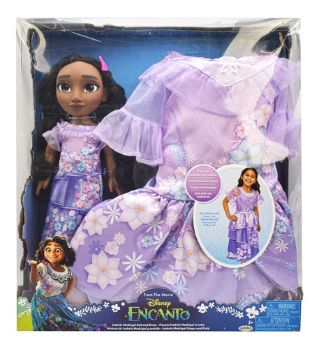 Foto 1 | Disney Encanto Isabela Madrigal Con Vestido Jakks Pacific Cd