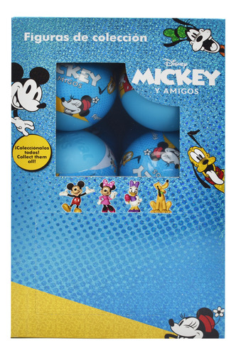 Foto 1 | Disney Mickey Y Amigos Esfera Sorpresa Caja 12 Pz Toymark