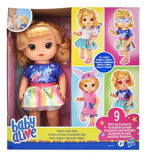 Foto 1 | Baby Alive Estilos Magicos Muñeca Rubia 32cm Hasbro