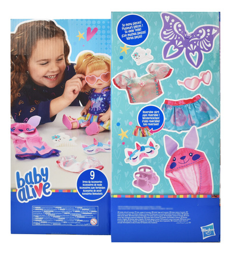 Foto 4 pulgar | Baby Alive Estilos Magicos Muñeca Rubia 32cm Hasbro