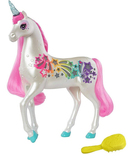 Foto 2 | Barbie Unicornio Dreamtopia Luz Y Sonido Mattel