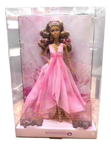 Foto 2 pulgar | Barbie Signature Coleccion Cristal Muñeca Con Luz Mattel Cf
