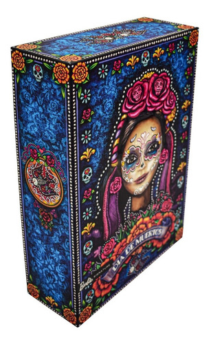 Foto 4 pulgar | Barbie Asignature Dia De Muertos Vestido Violeta 30cm Mattel