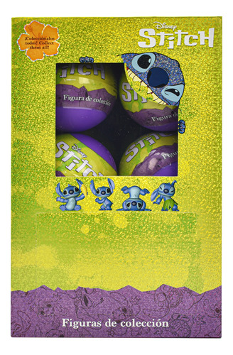 Foto 1 | Disney Stitch Esfera Sorpresa Caja 12 Pz Toymark