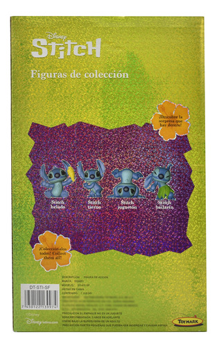 Foto 3 | Disney Stitch Esfera Sorpresa Caja 12 Pz Toymark